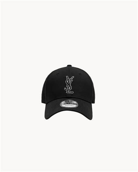 cappello new era x ysl|NEW ERA CASSANDRE CAP IN CANVAS .